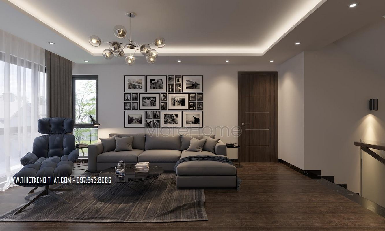 Thiết kế nội thất biệt thự Ecopark Văn Giang 